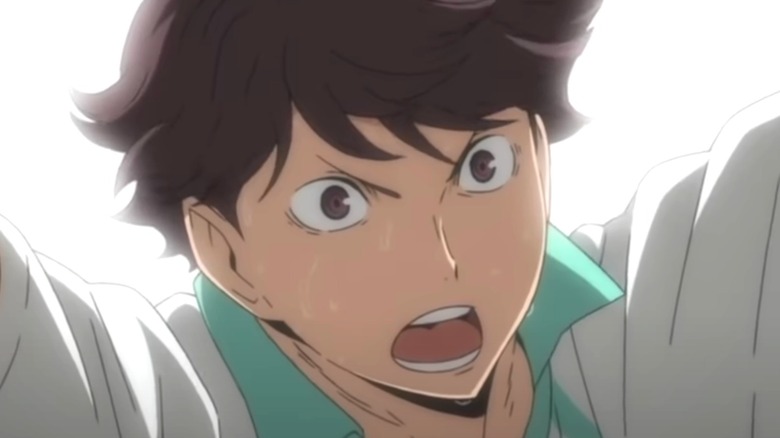 Haikyuu Toru Oikawa Sweaty Face