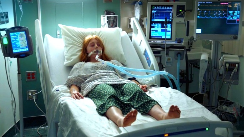 Emily on ventilator NCIS
