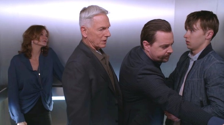 Elevator with ghost wife NCIS