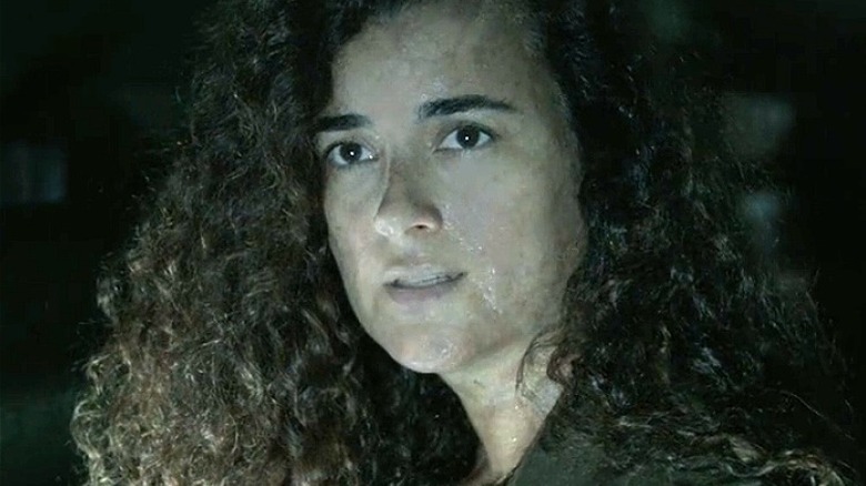 ECU Ziva David sweaty