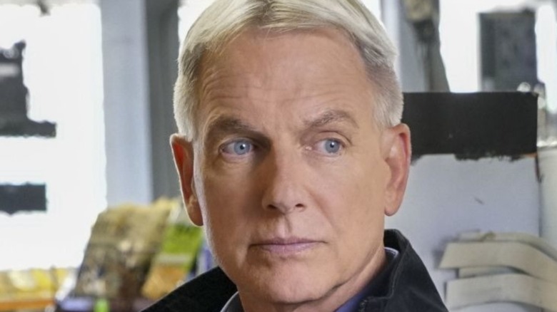 Leroy Jethro Gibbs looking serious