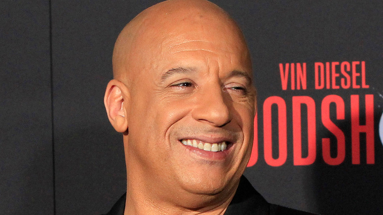 Vin Diesel smiling