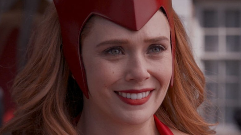 Wanda Maximoff smiling