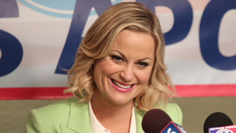 Amy Poehler as Leslie Knope on Parks and Recreation