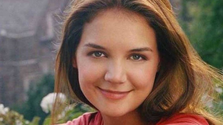 Katie Holmes smiling