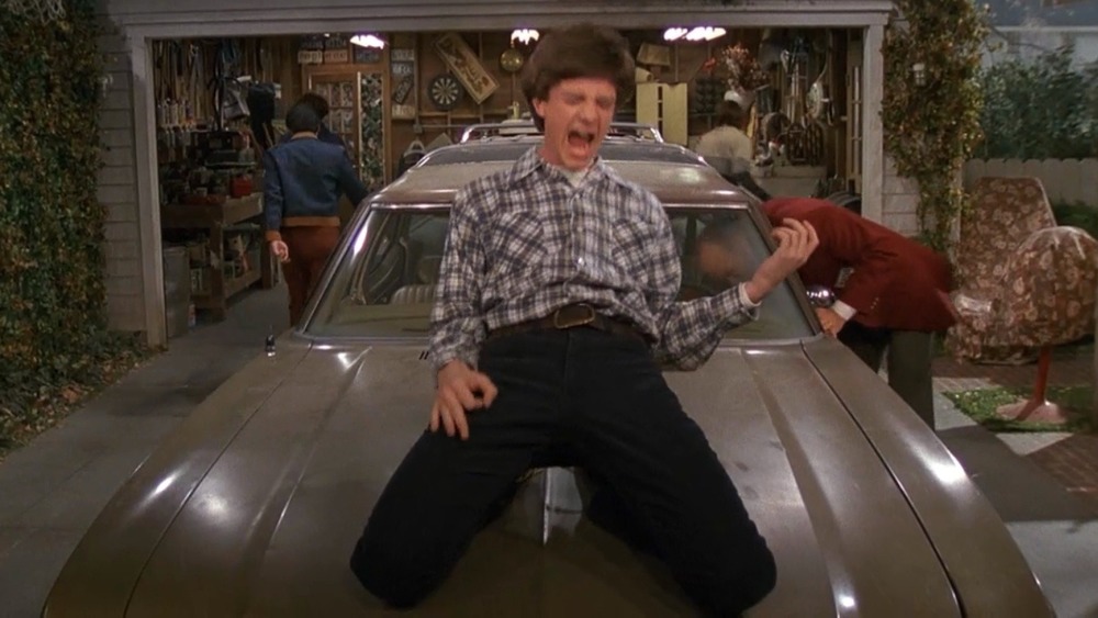 Eric Forman rocking out on the Vista Cruiser