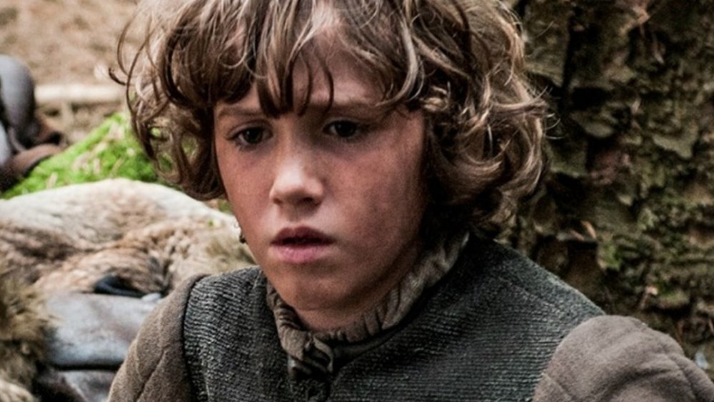 Art Parkinson as Rickon Stark in Game of Thrones