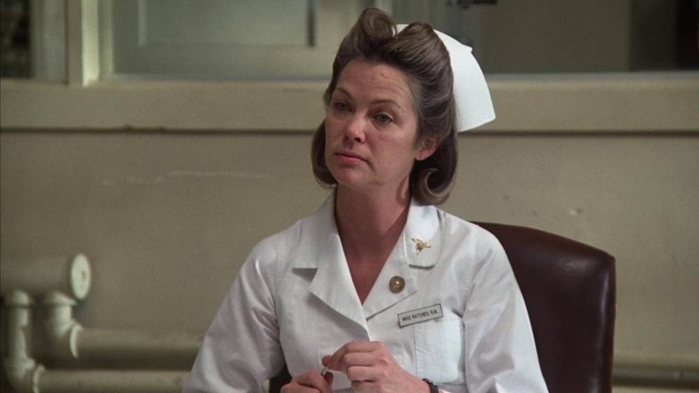 Louise Fletcher as Nurse Ratched in One Flew Over the Cuckoo's Nest