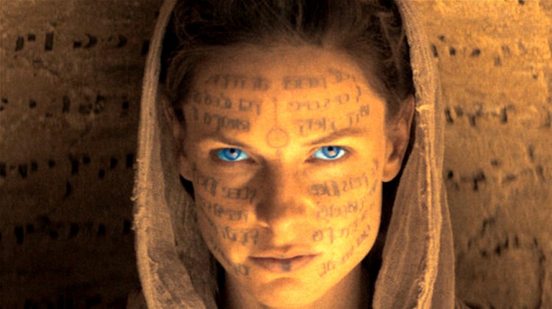 Actor with blue eyes in Dune 