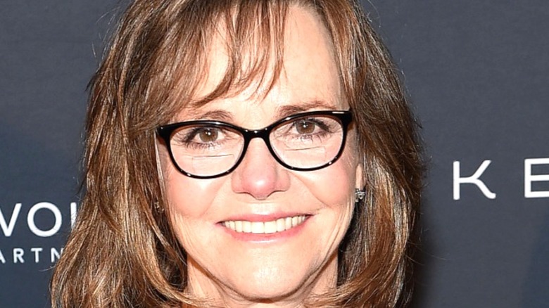 Sally Field smiling glasses