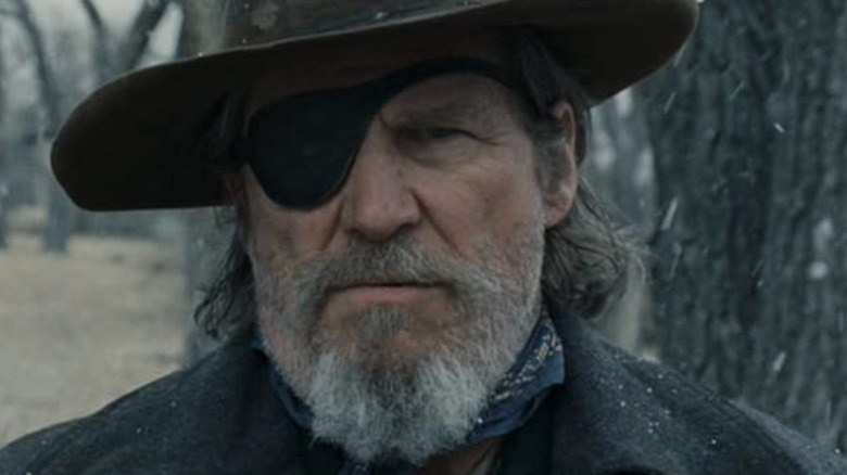 True Grit Jeff Bridges wears eye patch