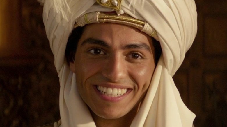 Aladdin posing as Prince Ali