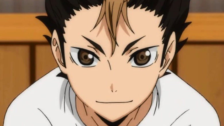 Haikyuu Nishinoya Face Close-Up