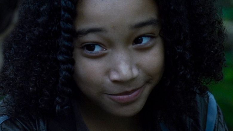 Rue smiling