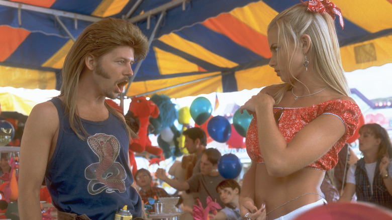 Joe gawking at Jill