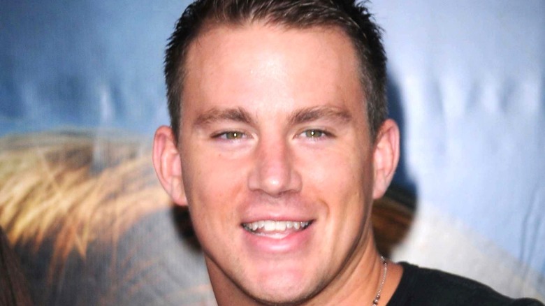 Channing Tatum smiling