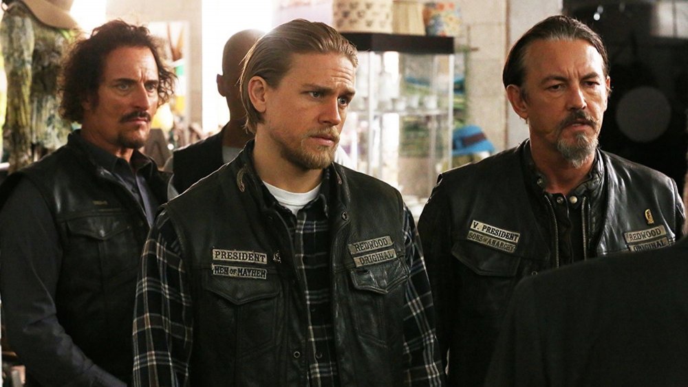 Charlie Hunnam as Jax in Sons of Anarchy