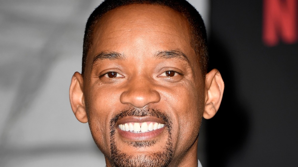 Will Smith smiling red carpet