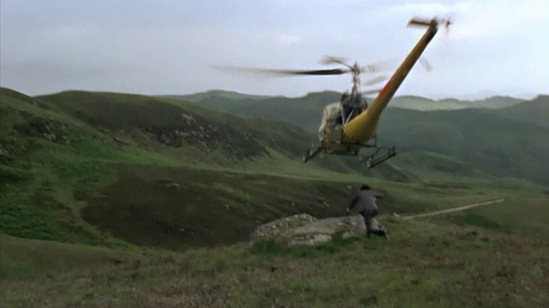 That fateful helicopter chase in From Russia with Love