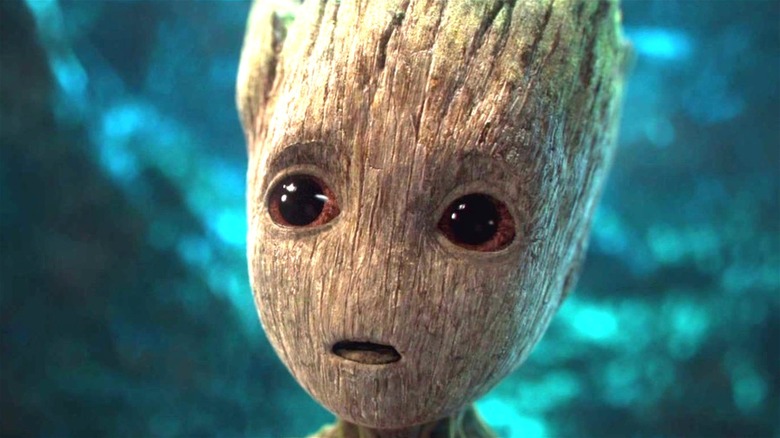 'Guardians of the Galaxy' Groot in awe