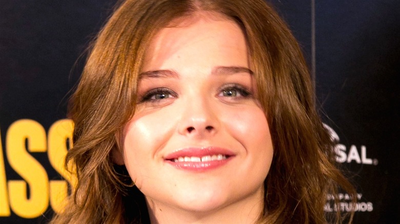 Chloe Grace Moretz smiling