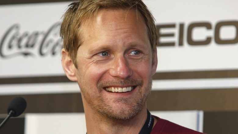 Alexander Skarsgård smiling