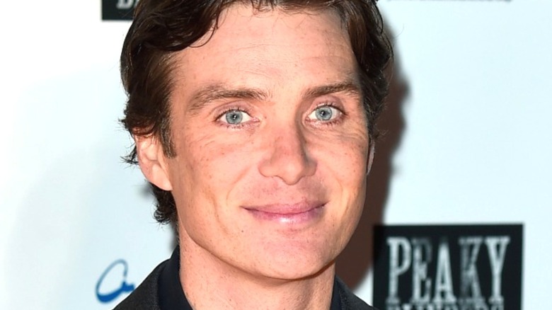 Cillian Murphy smiling at premiere