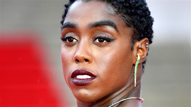 Lashana Lynch Face Long Earring