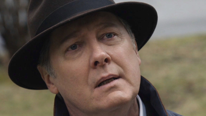 Red Reddington wears brown hat
