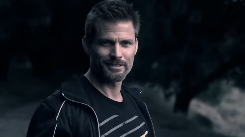 Johnny Cage smirking in Mortal Kombat: Legacy