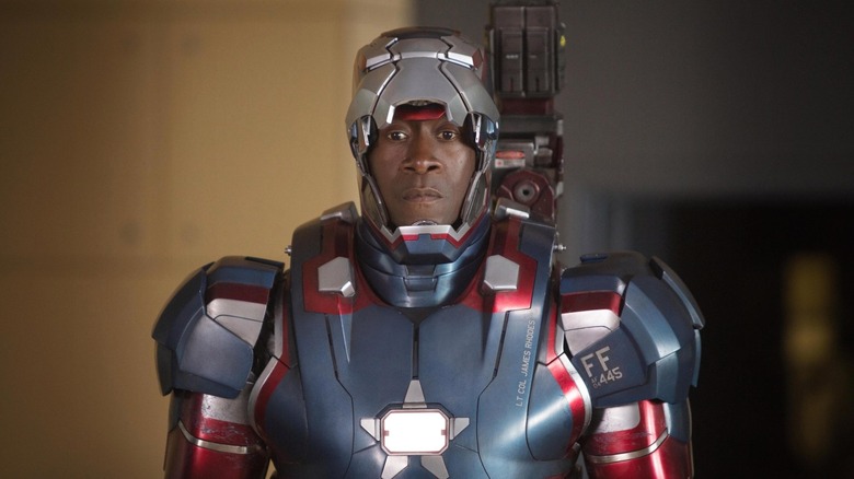 Don Cheadle in War Machine suit