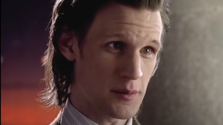 The Eleventh Doctor talking