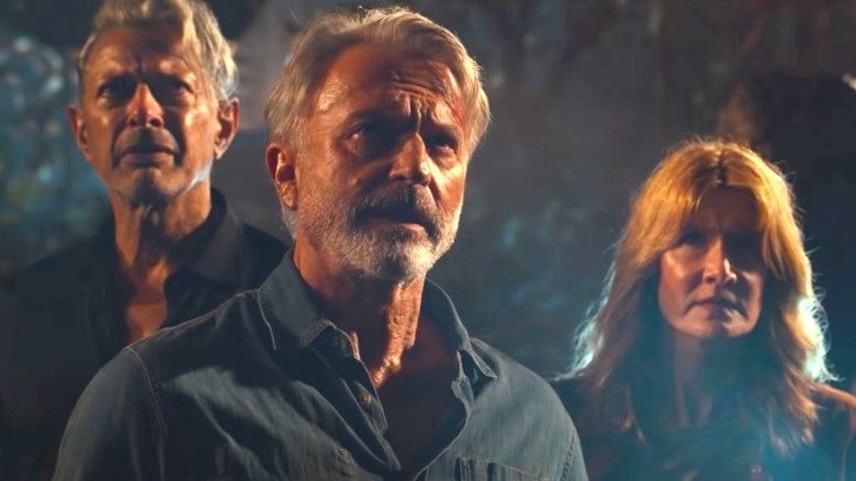 The original trio Jurassic World