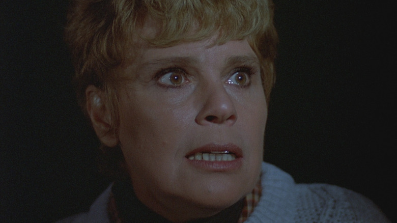 Pamela Voorhees looking out