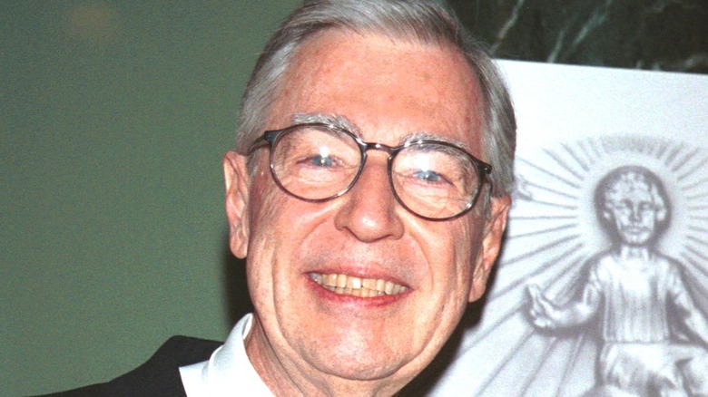 Fred Rogers smiling