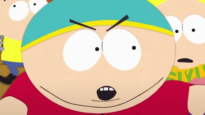 Eric Cartman looking angry