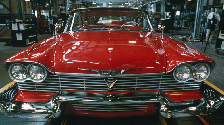 Christine on the assembly line in "Christine" (1983)
