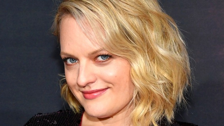 Elisabeth Moss smiling