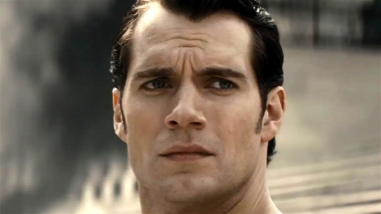 Henry Cavil as Superman in the DC Extended Universe