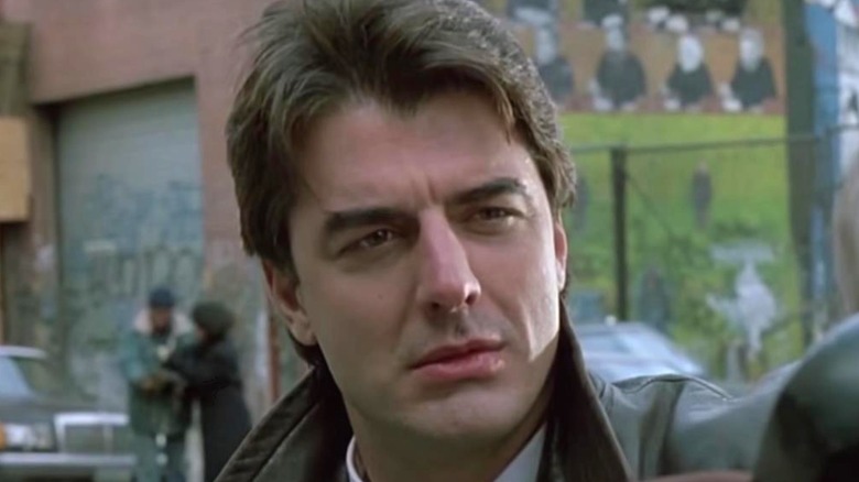 Chris Noth staring