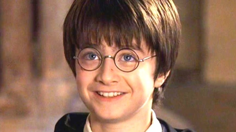 Daniel Radcliffe as young Harry Potter