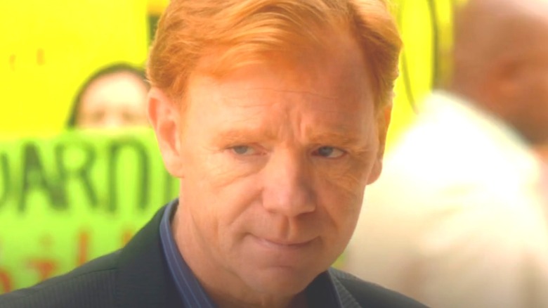 Horatio Caine scowling in "CSI: Miami"