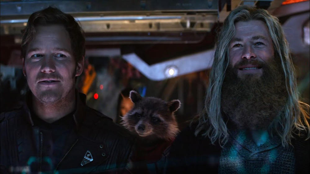 Star Lord Thor Rocket Raccoon Endgame