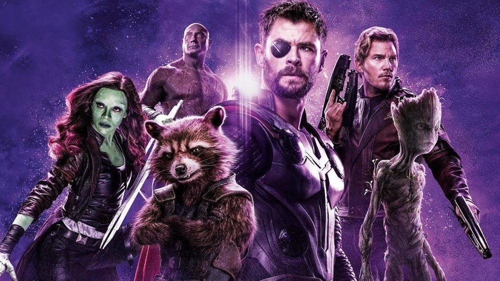 The Asguardians of the Galaxy unite in an Avengers: Infinity War poster