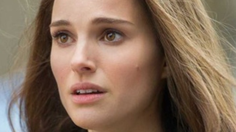 Jane Foster looking worried