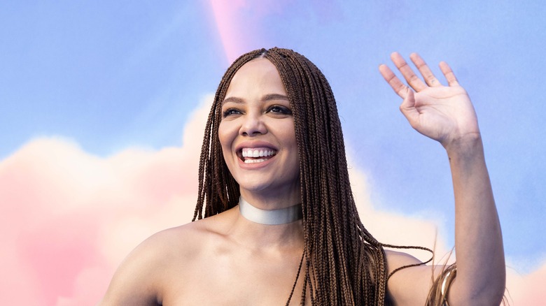 Tessa Thompson attends the UK Gala screening of "Thor: Love and Thunder"