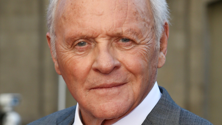 Anthony Hopkins in closeup 