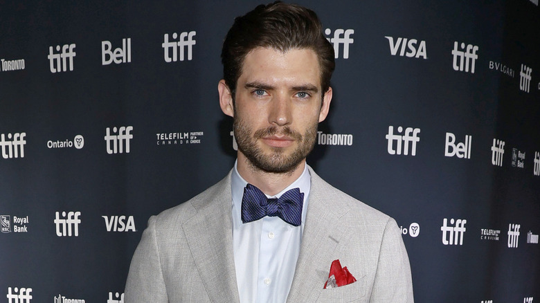 David Corenswet wearing bowtie