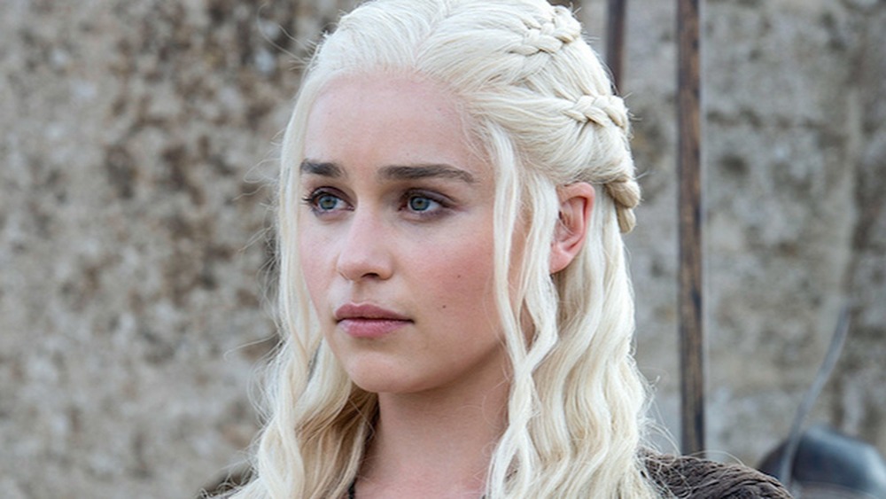 Daenerys Targaryen outside