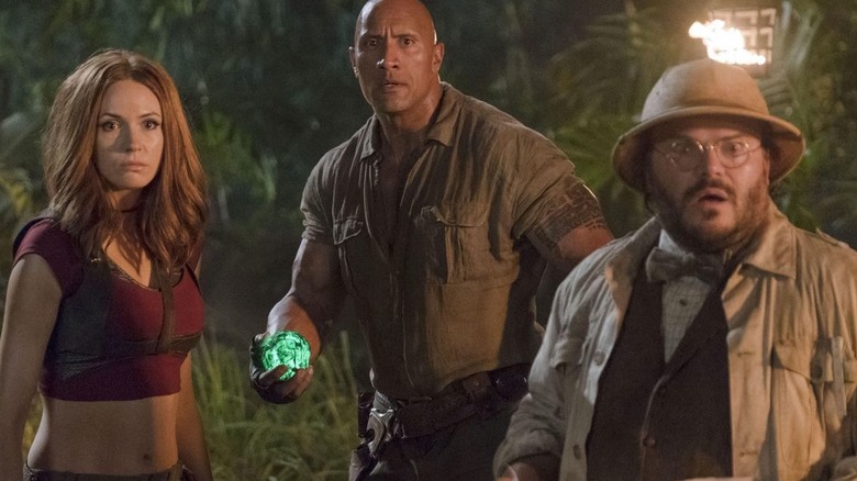 Jumanji heroes shocked